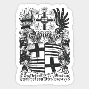 Medieval Heraldry Sticker